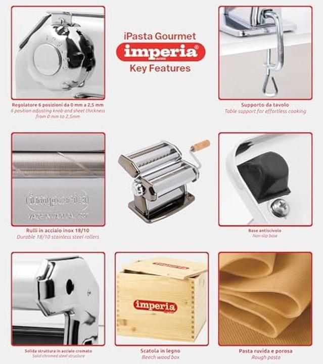 Produktbild Imperia IPASTA T6,5/12 mm RUVIDA