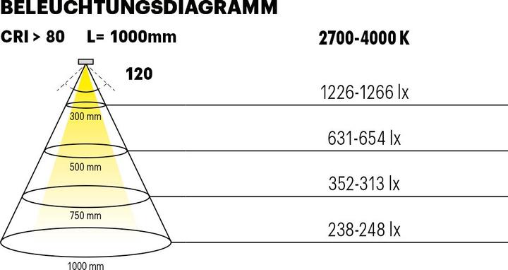 Immagine prodotto L&S Nastri LED Tudo HE Emotion 4,0 / 24 V (Bianco caldo, Bianco neutro, 32.10 cm, Interno)