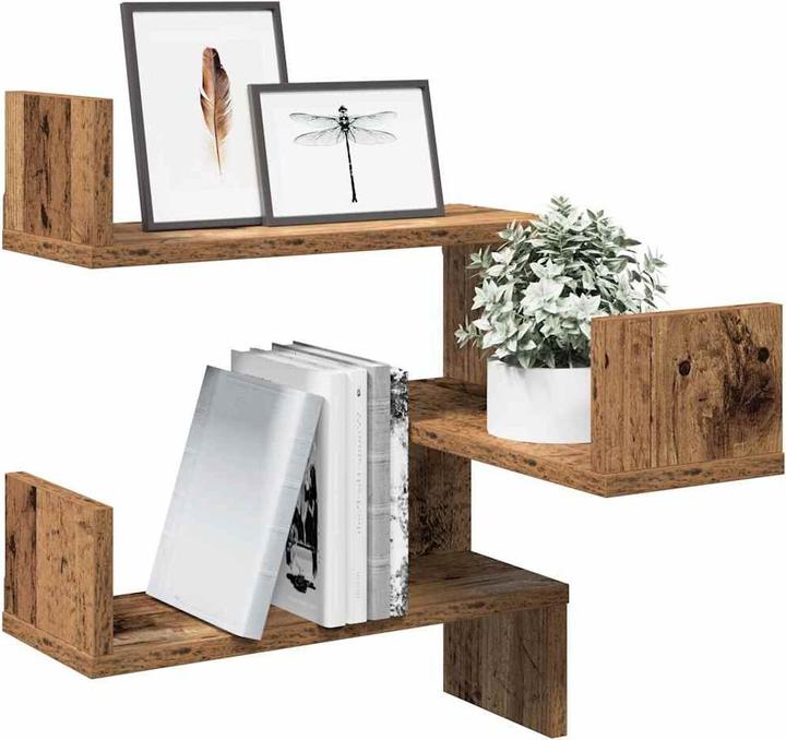 Immagine prodotto vidaXL Wand-Eckregal (40 x 40 x 49.50 cm)