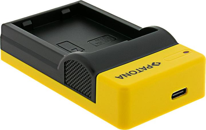 Immagine prodotto Patona Caricatore USB sottile con ingresso USB-C per Nikon EN-EL14 CoolPix D3100 D3200 D5100 D5200 P7000 (Caricabatterie per fotocamere)