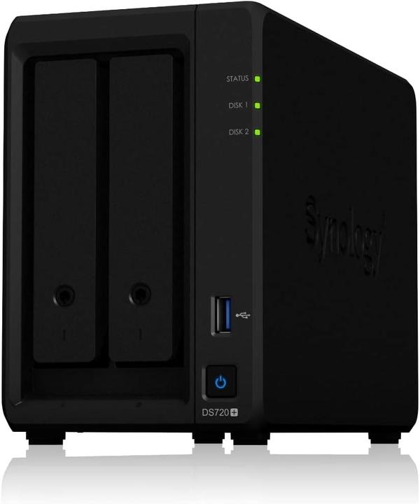 Productafbeelding Synology DS720 6GB NAS 4TB (2 x 2TB) WD RED (2 x 2 TB, WD Rood)