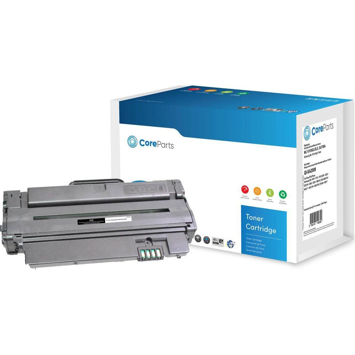 CoreParts, Toner, QI-SA2009 Tonerkartusche (e) Kompatibel (BK)