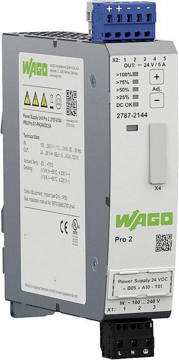 Produktbild Wago Stromversorgung Pro 2 1-ph DC12V 10A TopBoost PowerBoost