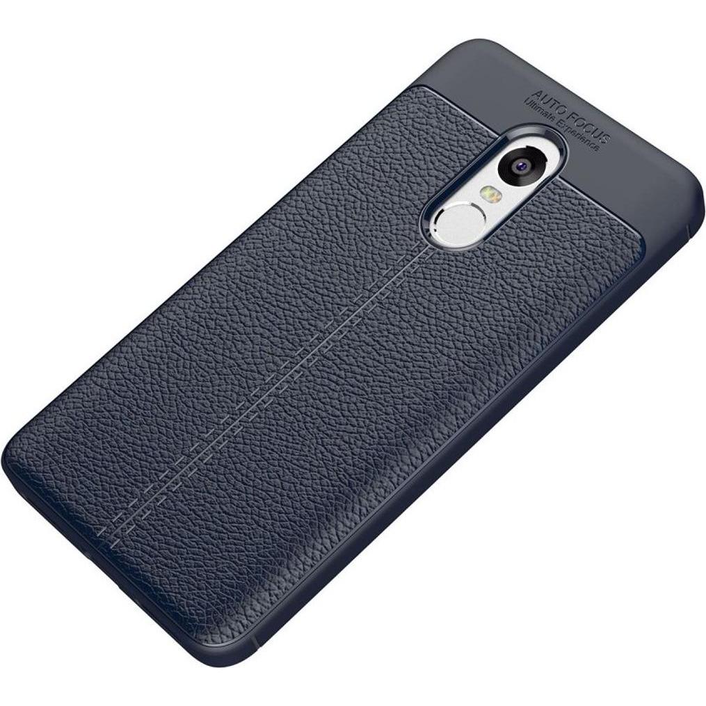 Thumbnail - König Design Xiaomi Redmi Note 4 Handy Hülle Schutz Case Back Cover Silikon Bumper Etuis Blau (Xiaomi Redmi Note 4), Sma...