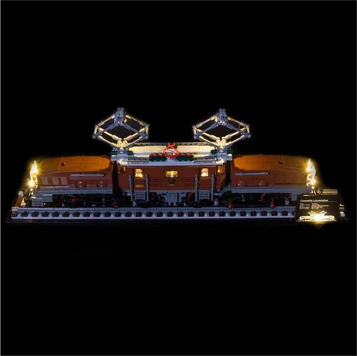 Image du produit Light my bricks Kit d'éclairage LED pour locomotive LEGO Crocodile