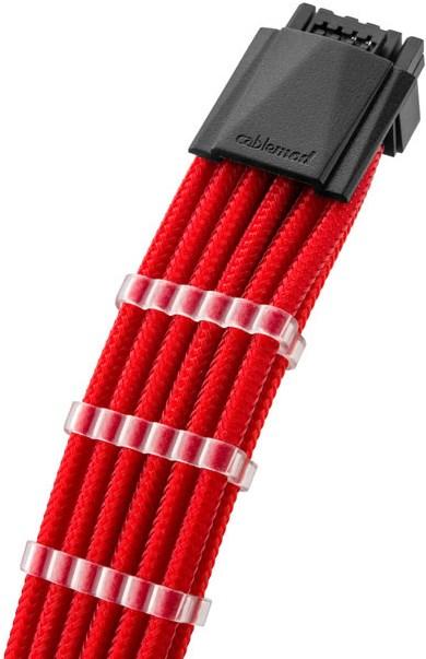 Produktbild CableMod RT-Series Pro ModMesh 12VHPWR Dual Cable Kit für ASUS/Seasonic - rot
