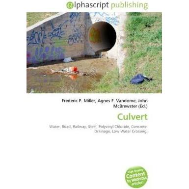 Culvert, Fachbücher von Agnes F. Vandome, Frederic P. Miller, John McBrewster