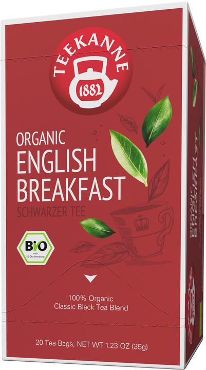 Produktbild Teekanne ORGANIC ENGLISH BREAKFAST Bio-Tee 20 Portionen (35 g)