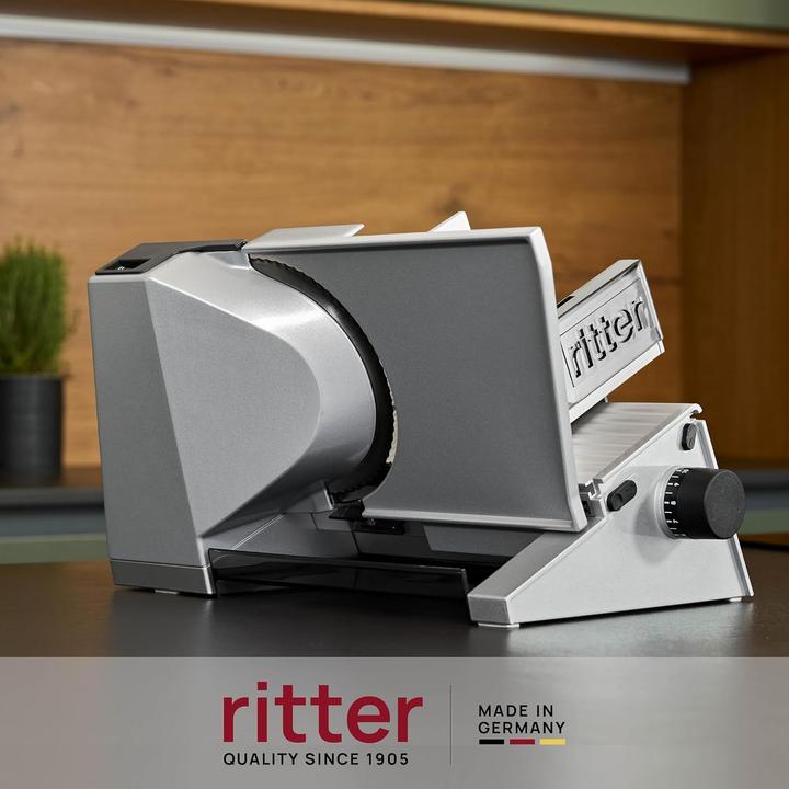 Image du produit Ritter Trancheuse tout usage contura 3 noir, trancheuse tout usage électrique avec moteur ECO, fabriquée