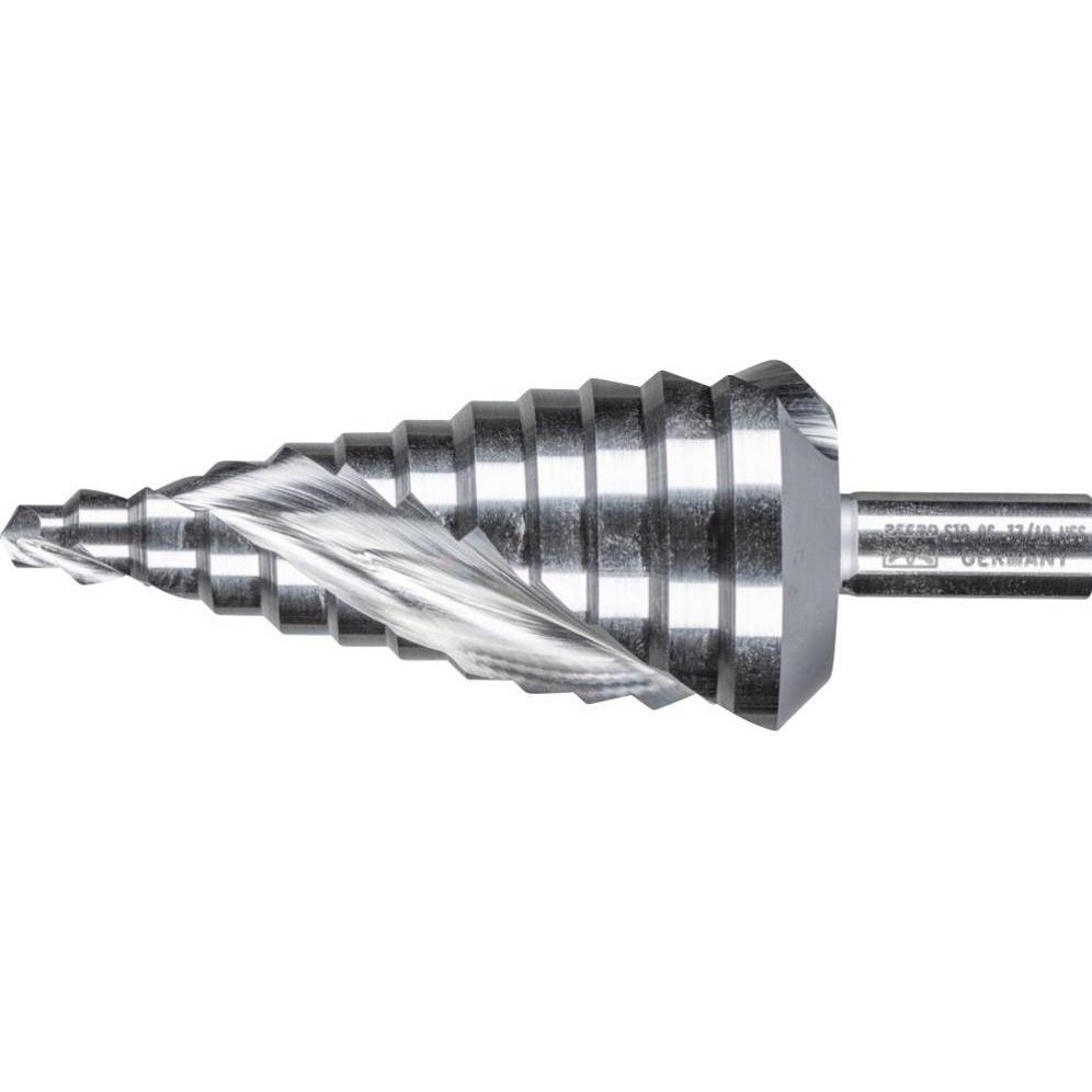 Pferd, Bohrereinsatz, Stufenbohrer HSS 06 37 mm Schaft ø 10 (37 mm)