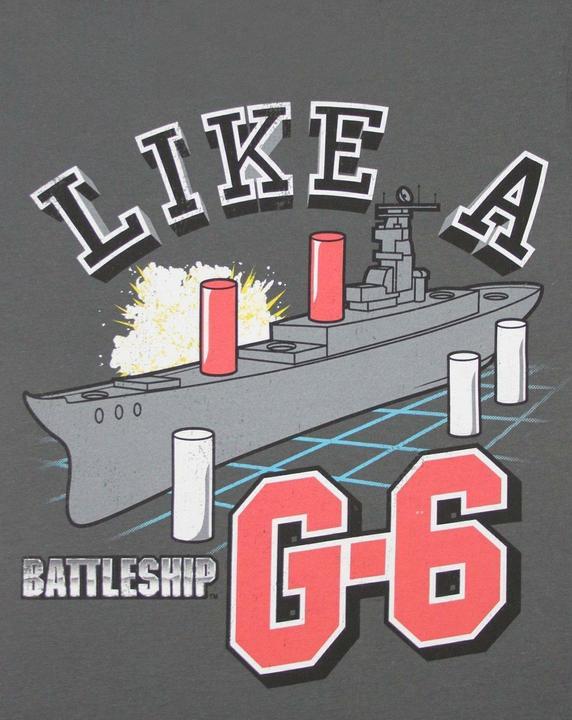 Produktbild Goodie Two Sleeves Battleship Like A G6 TShirt (XL)