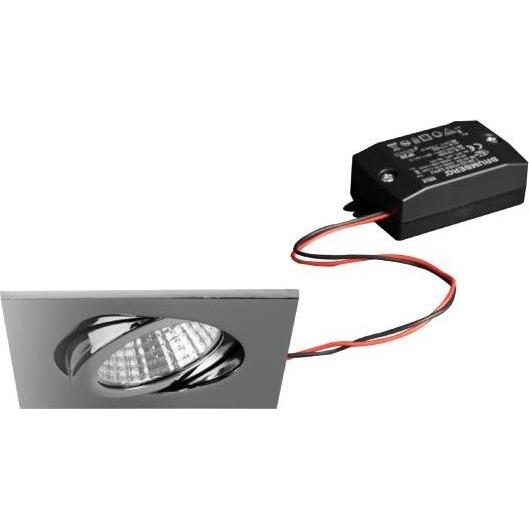 Brumberg, Wandleuchte + Deckenleuchte, Leuchten LED-Einbaustrahler 38365023 230V 3000K Chrom Downlight/Strahler/Flutlich...