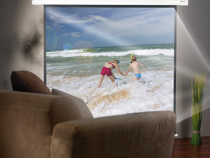 Immagine prodotto SceneLights Schermo motorizzato 4:3 con radiocomando (84", 4:3)