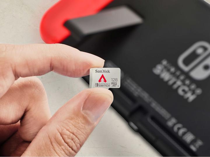 Produktbild Sandisk Nintendo Switch Card Apex Legends Edition (128 GB, microSDXC, U3, UHS-I)