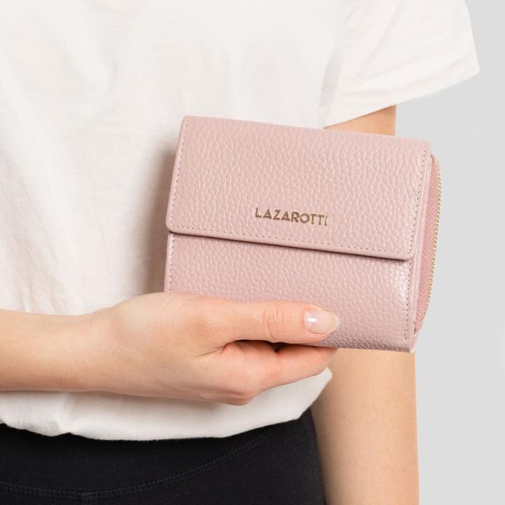 Actual product image Lazarotti Bologna Leather wallet leather 12 cm