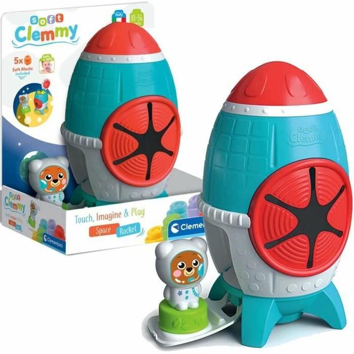Produktbild Clementoni Baby Clemmy - Sensorische Rakete mit Blöcken (0.50 - 3 Jahre)