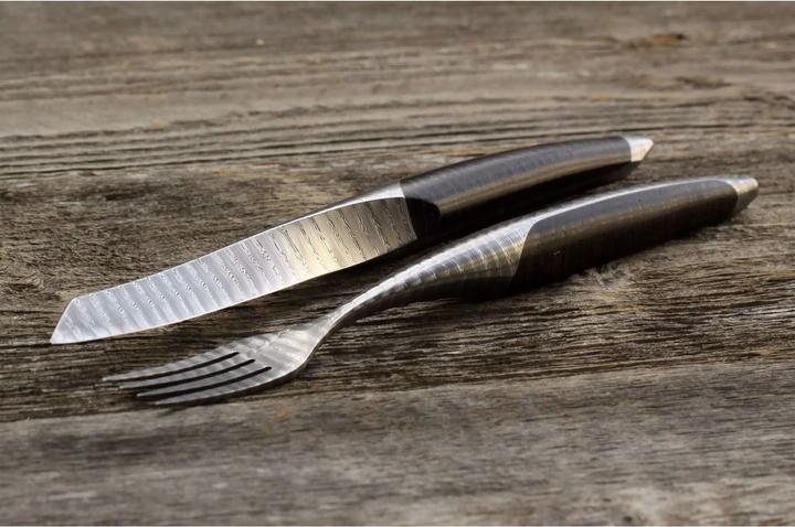 Image du produit Sknife Steakbesteck Set DAMAST (2 pièce(s), Set de couverts)