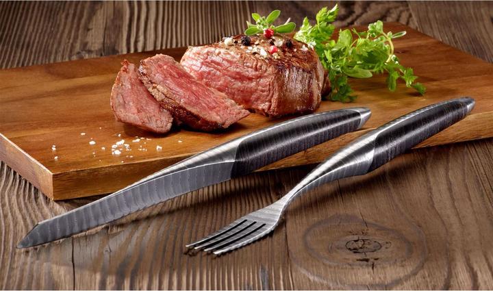 Image du produit Sknife Steakbesteck Set DAMAST (2 pièce(s), Set de couverts)