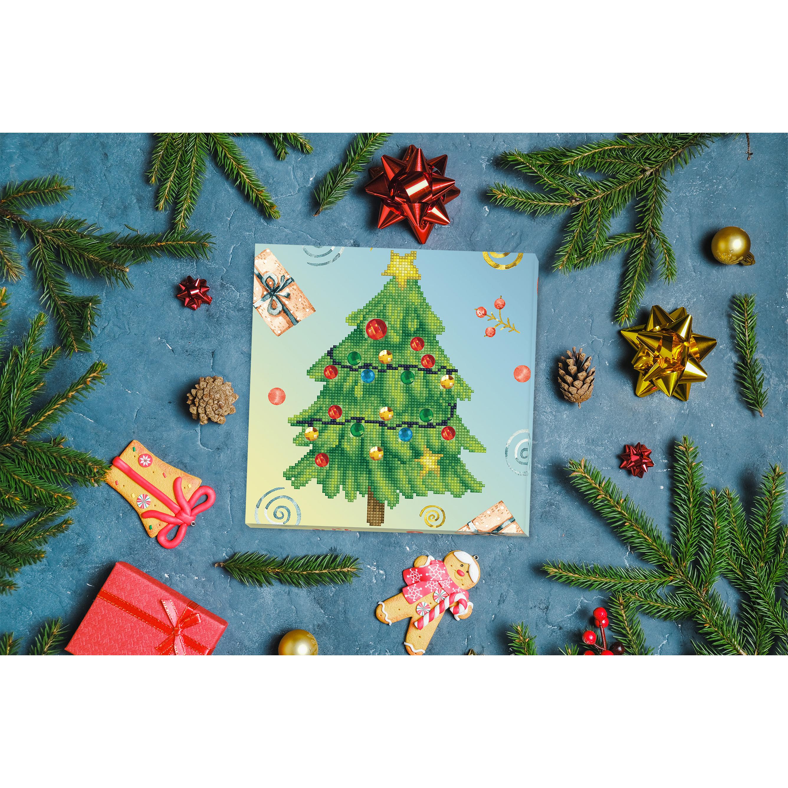 Thumbnail - Diamond Dotz Diamond Painting Merry Christmas Tree