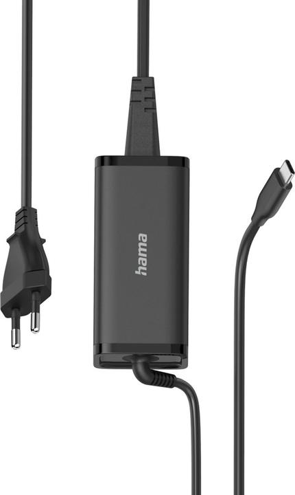 Image du produit Hama Universal-USB-C-Notebook-Netzteil, GaN, Power Delivery (PD), 5-20V/100W (100 W)