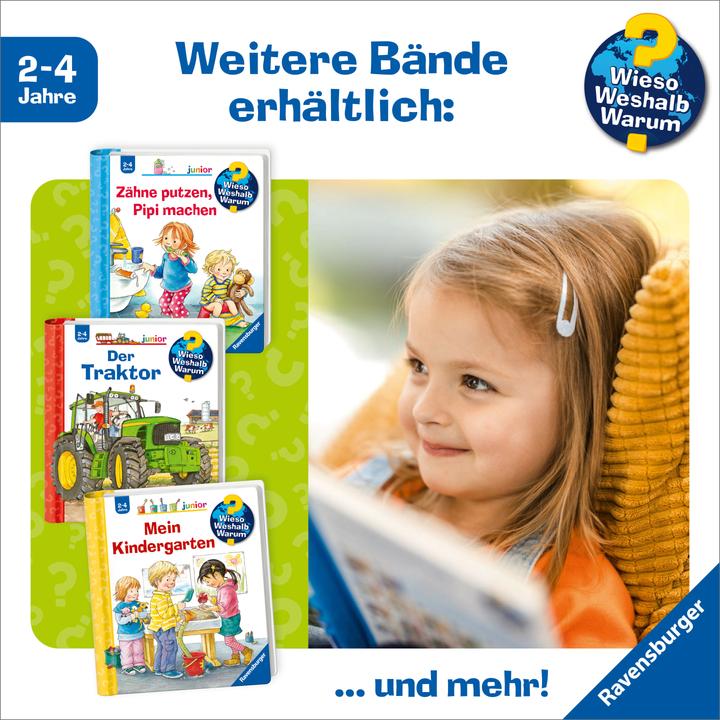 Actual product image Ravensburger Wieso? Weshalb? Warum? junior, Band 80: Mein erstes Fahrrad (150 Sticker)