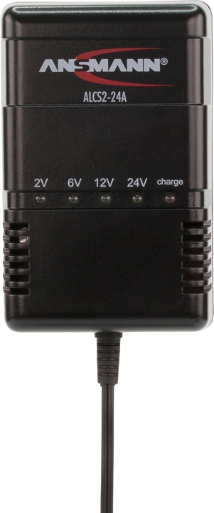 Image du produit Ansmann 220V Ladegerät für 12V Akku (24V, 6V, 12V, 24 A)