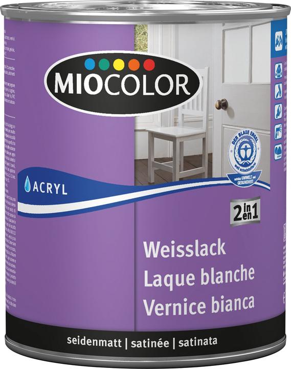 Actual product image Miocolor White lacquer (White, 0.75 l)
