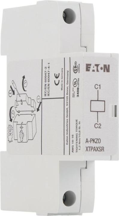 Actual product image Eaton Shunt release - PKZMO/MO1 breakers,24Vdc
