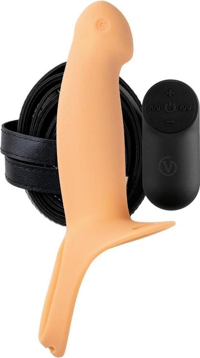 Virgite Dildos with harness brand HOLLOW HARNESS C/VIBRATION H3 SIZE S