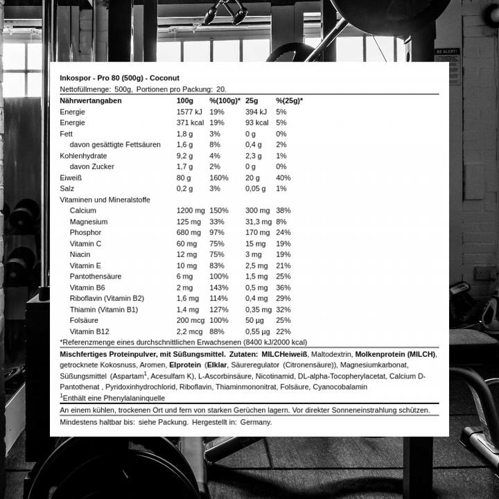Immagine prodotto Inkospor Per 80 (Cocco, 1 x, 500 g)