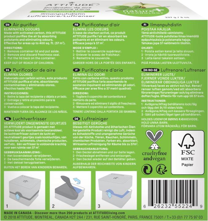 Image du produit Attitude Purificateur d'air