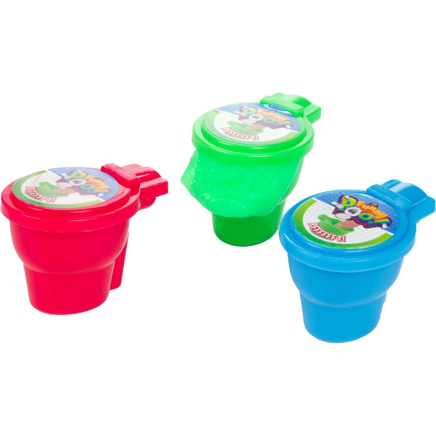 Toi-Toys Furz-Knetmasse für die Toilettenschüssel - 3 Stück.