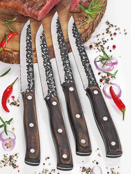 Immagine prodotto Zassenhaus Steakmesser Set HUNTER Pakkaholz (4 pz.)