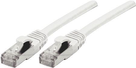 Image du produit Exertis Connect Câble de raccordement S/FTP (PiIMF), Cat 6A (EIA/TIA), blanc, 7.5 m Câble de raccordement avec (S/FTP, CAT6a, 7.50 m)