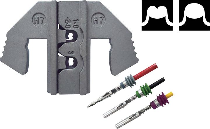 Produktbild Toolcraft Aderendhülsen Quetschbereich: 1 bis 3 mm² (51 mm)