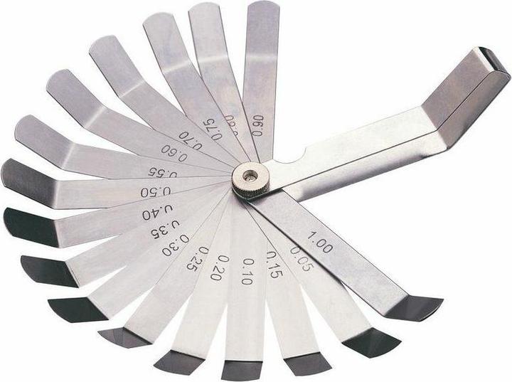 Actual product image SATA 16PC FEELER GAUGES SET 0.05-1.00MM (7.50 cm)