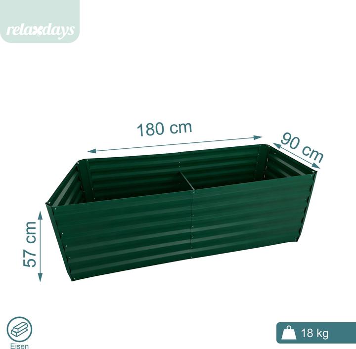 Actual product image Relaxdays raisedbed