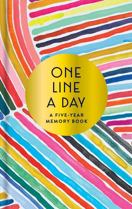 Actual product image Abrams & Chronicle One Line a Day Rainbow (English, Collectif, 2021)