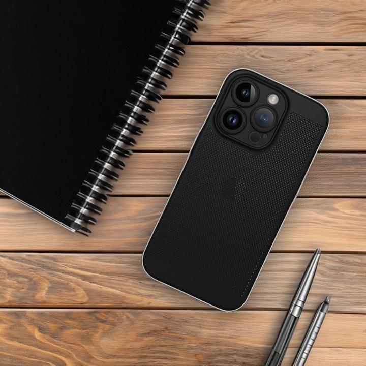 Immagine prodotto OEM Back panel cover BREEZY Case for IPHONE 12 black (Apple iPhone 12)