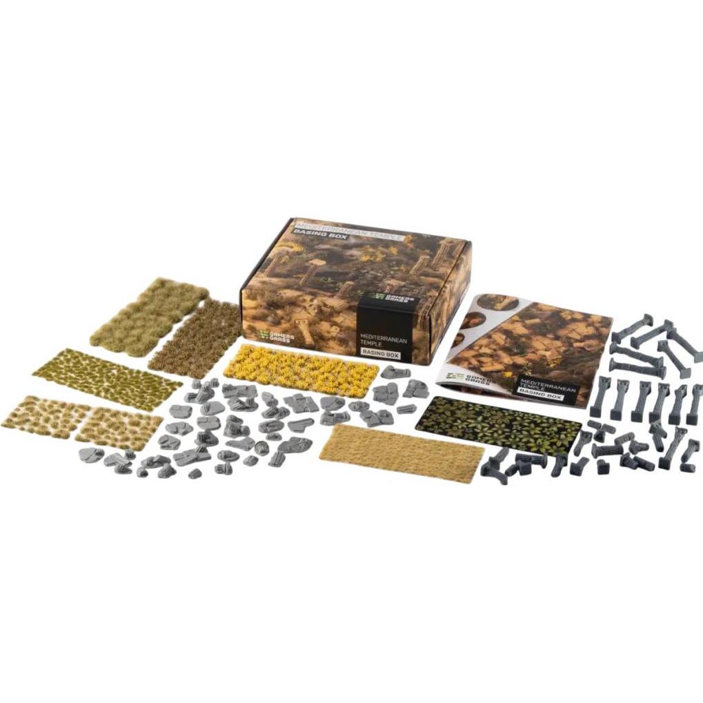 Gamers Grass - Mediterranean Temple Basing Box (Materiale vegetale, Pietra)