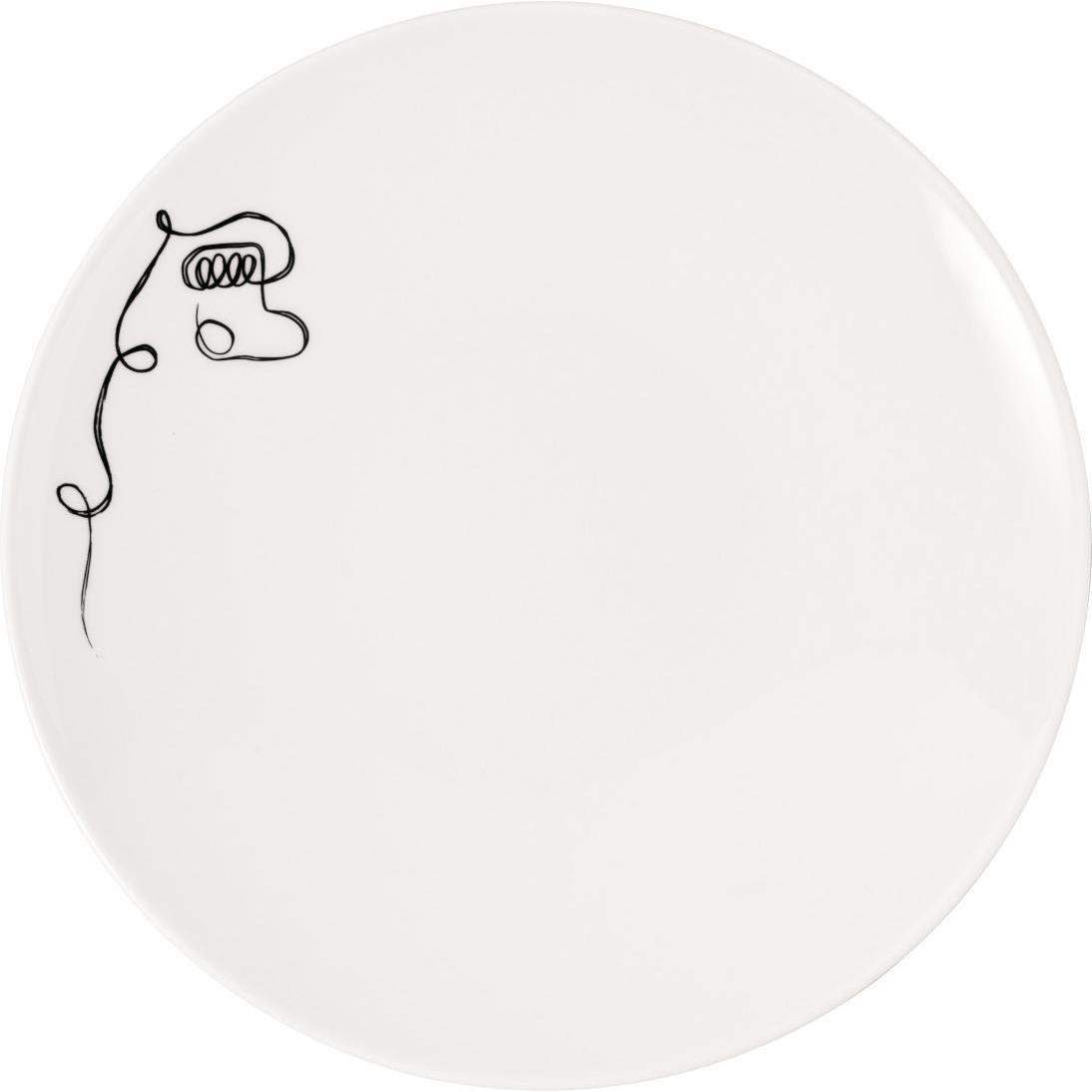 Thumbnail - Villeroy & Boch Fruehstuecksteller XMAS Statement Lines, Teller, Weiss