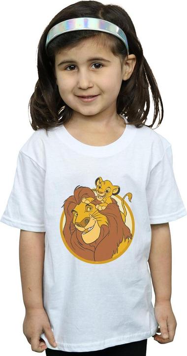 Image du produit Disney - T-shirt THE LION KING MUFASA AND SIMBA - Fille (128)