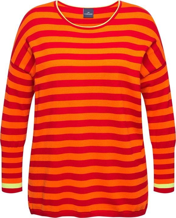 Immagine prodotto Laurasøn Maglione a righe con scollo a girocollo e maniche lunghe (M)