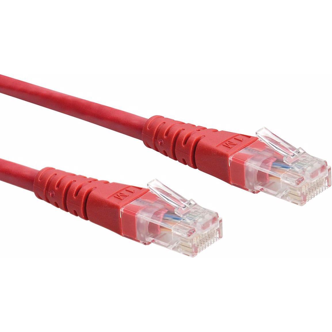 Roline Patchkabel (U/UTP, CAT6, 0.30 m), Netzwerkkabel