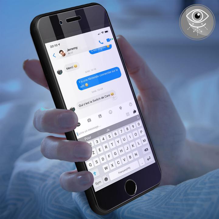 Image du produit Avizar Verre de protection, film filtrant la lumière bleue (1 pcs, Apple iPhone SE (3ème génération))