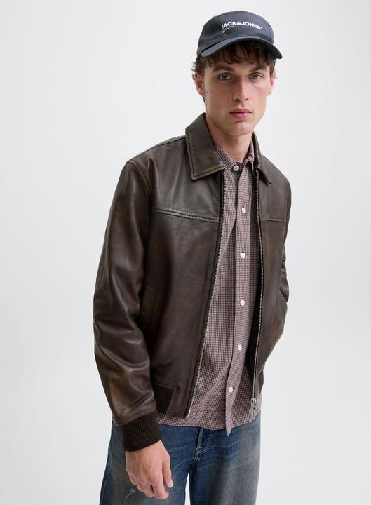 Produktbild Jack & Jones Jorleather Bomber Jacket Styd Aw25 (XL)