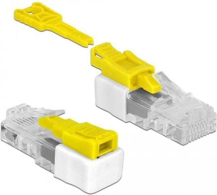 Delock RJ45 Port Blocker Set mit 5 Stück