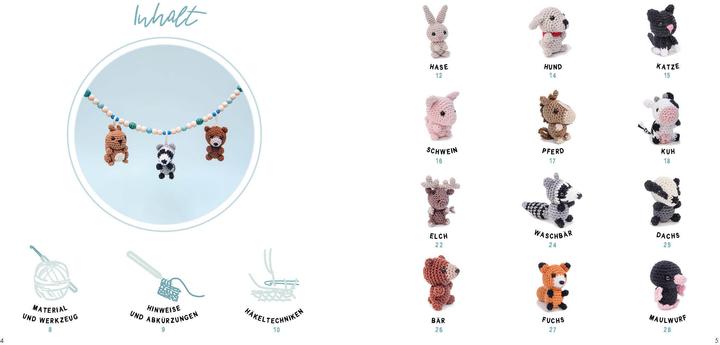 Immagine prodotto Mini-Amigurumis (Tedesco, Sarah Abbondio, 2021)