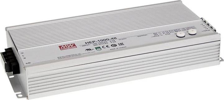 Immagine prodotto MeanWell MEAN WELL HEP-1000-100, 90 - 305 V, 1000 W, 100 V, 10 A, RoHS, 140 mm