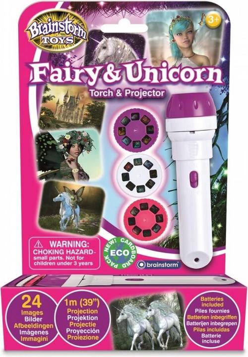 Immagine prodotto Brainstorm Torcia e proiettore Fate e Unicorni